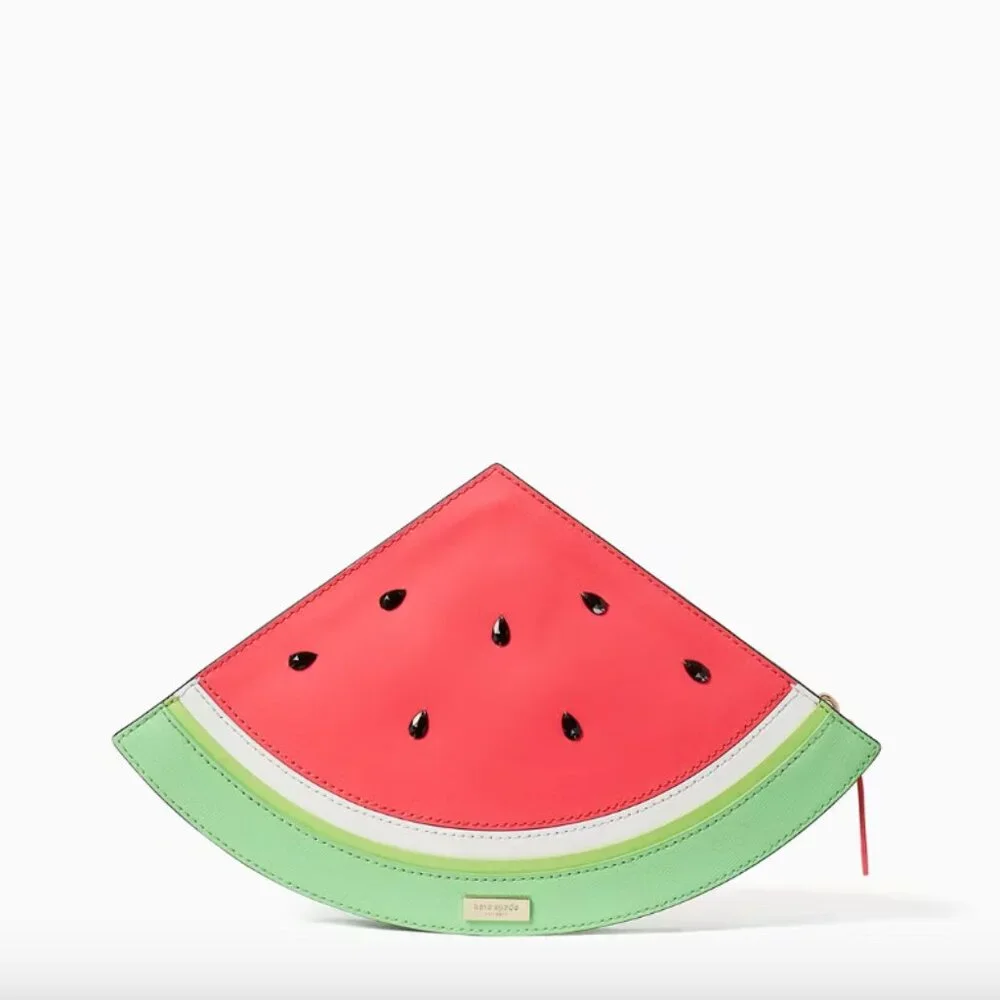 🎁 🍉 NWT Kate Spade New York Make A Splash Watermelon Clutch